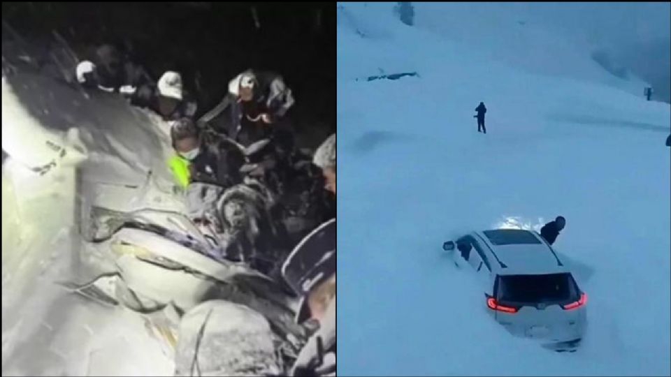 VIDEO: Se registra avalancha en una carretera; reportan 20 muertos y 8 desaparecidos