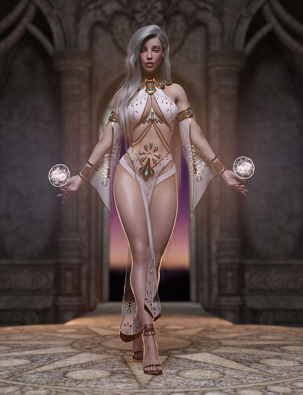 dForce First Light Outfit for Genesis 8.1 Female dForce First Light Outfit for Genesis 8.1 Female