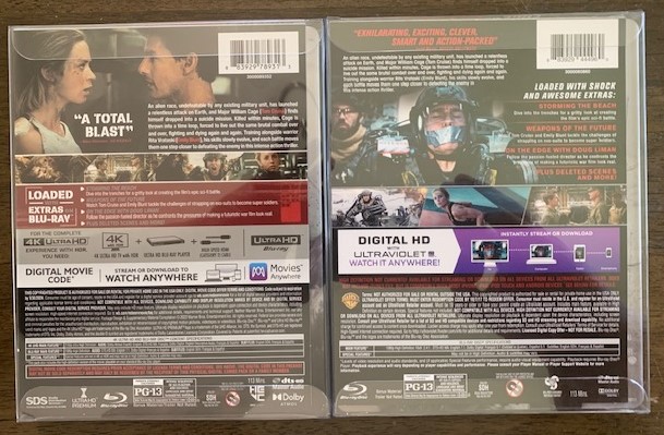 Live Die Repeat: Edge of Tomorrow 4K Steelbook (Best Buy Exclusive ...