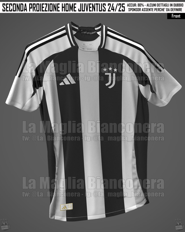 Maglia Home Juve 2024-25 seconda proiezione - La Maglia Bianconera (@La_Bianconera)