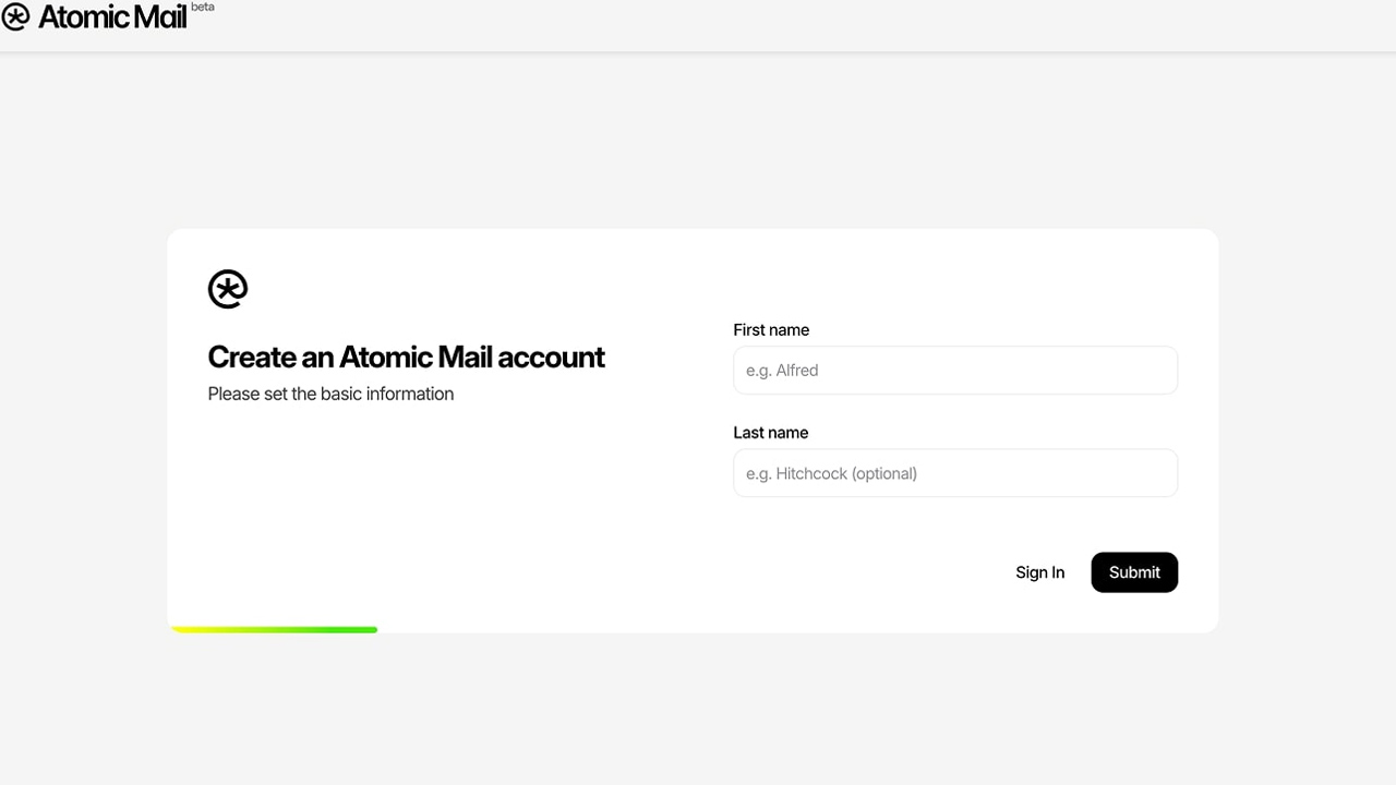 Proton and Atomic Mail provide free email account