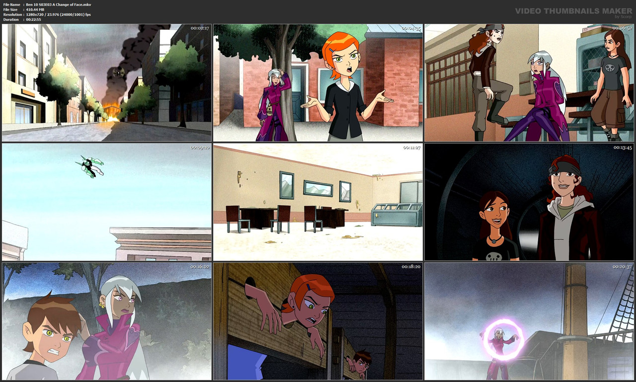 Ben 10 S03E03 A Change of Face.mkv