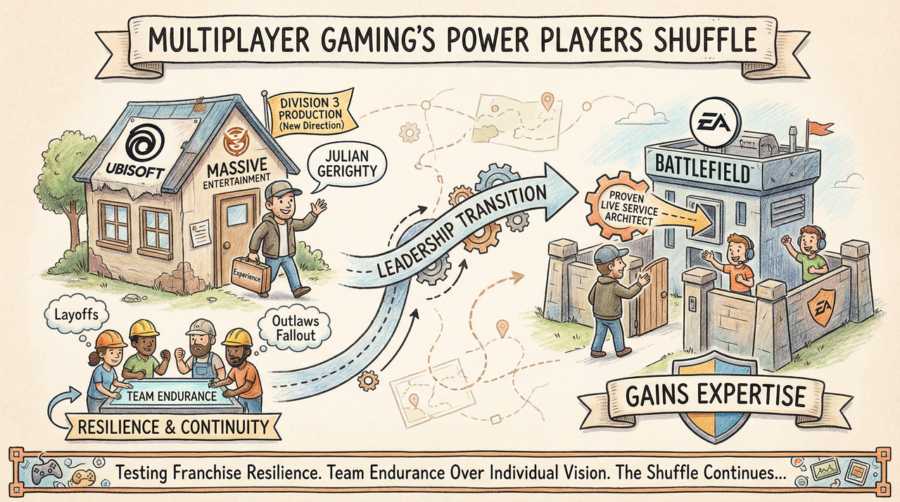Military tactical gear laid out on table with Division agent watch