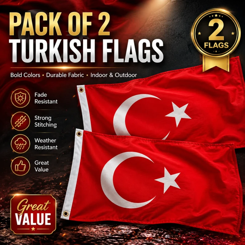 Fade Resistant Turkey Flag