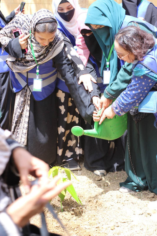 Tree planting as Sadqa-e-Jaria