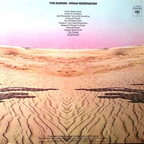 The Raiders - Indian Reservation (1971) [Vinyl Rip 24/192] lossless+MP3