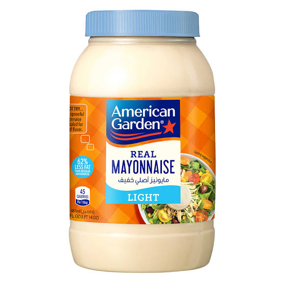American Garden Light Mayonnaise 473ml