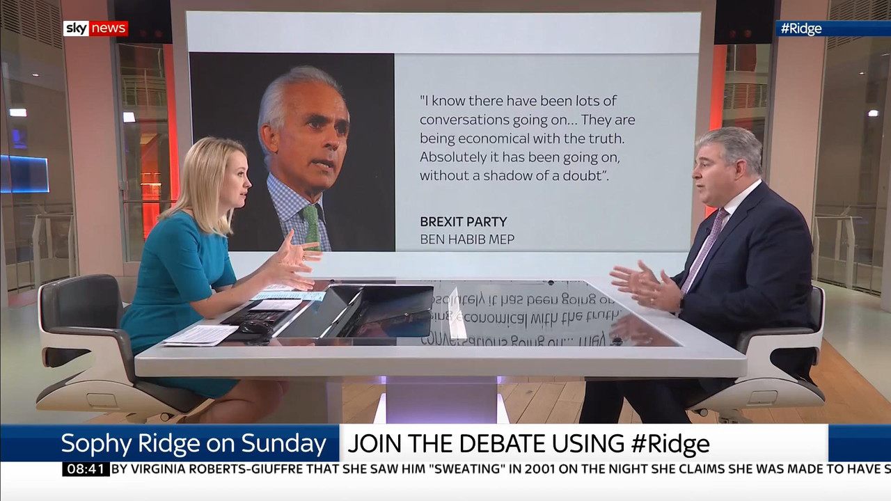17 November - 08.30.00 - Sophy Ridge On Sunday. A new kind of po