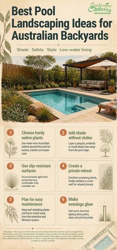 Best Pool Landscaping ideas for Australian Backyards