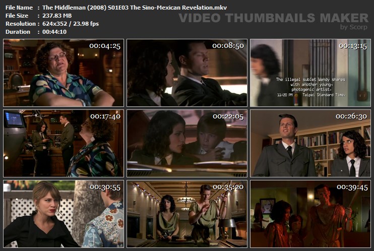 The Middleman (2008) S01E03 The Sino-Mexican Revelation.mkv