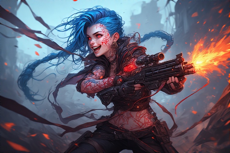 Playful-action-pose-Jinx-from-22