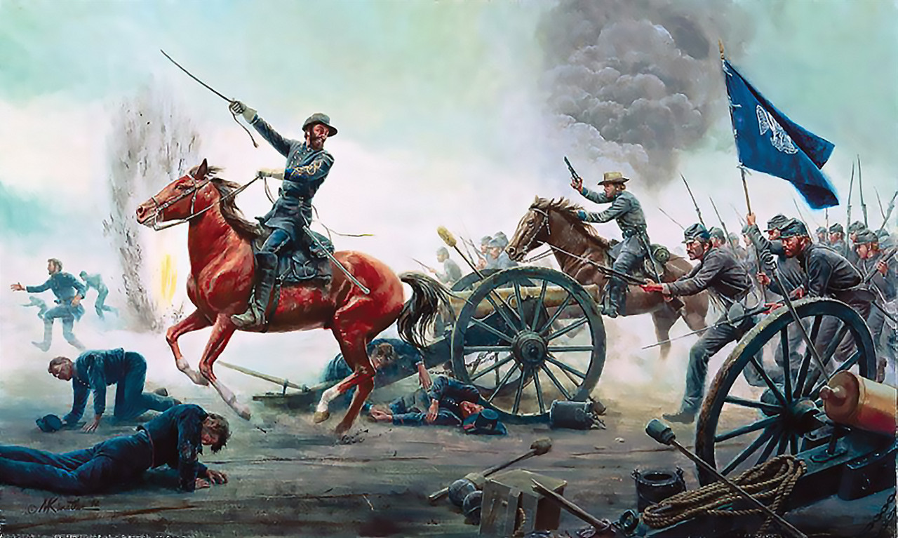 Civil americana,Wilson Creek,Primero a las armas,Batalla de la cala de Wilson,el 10 de agosto de 186