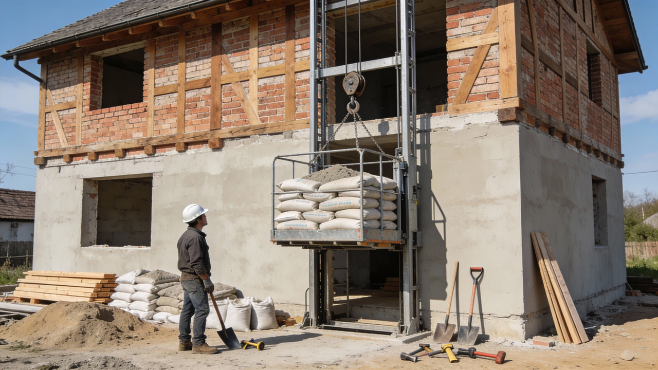 Дачный подъемник