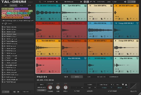 Togu Audio Line TAL-Drum v2.0.9