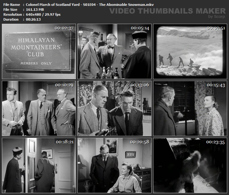 Colonel March of Scotland Yard - S01E04 - The Abominable Snowman.mkv