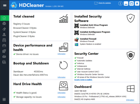 HDCleaner 1.309 Multilingual