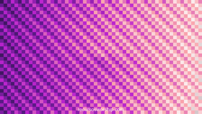loop vj píxeles rojo púrpura barrido diagonal