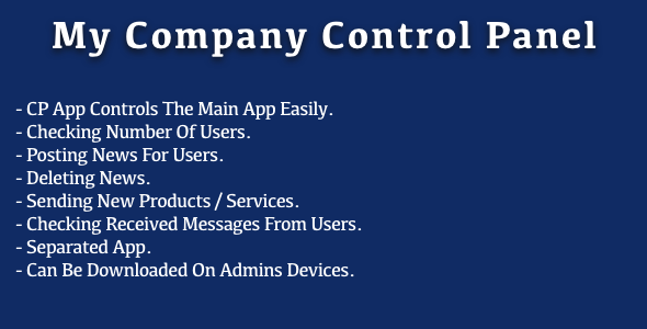 MyCompany Android - Multi Purpose App - 2