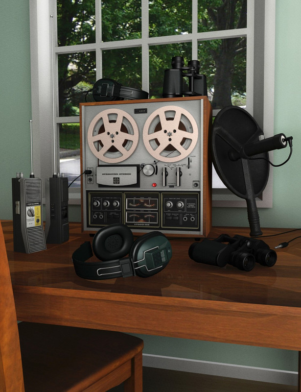 00 main retro surveillance equipment daz3d