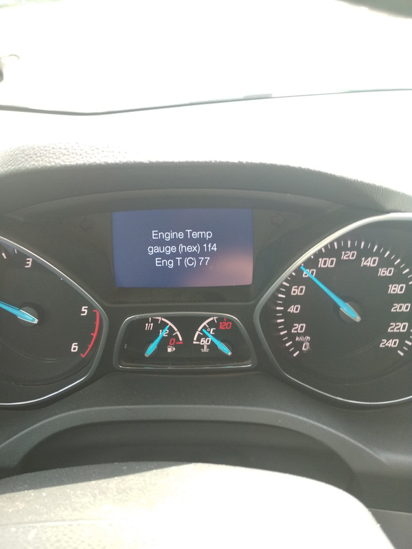 engine temp форд фокус 2