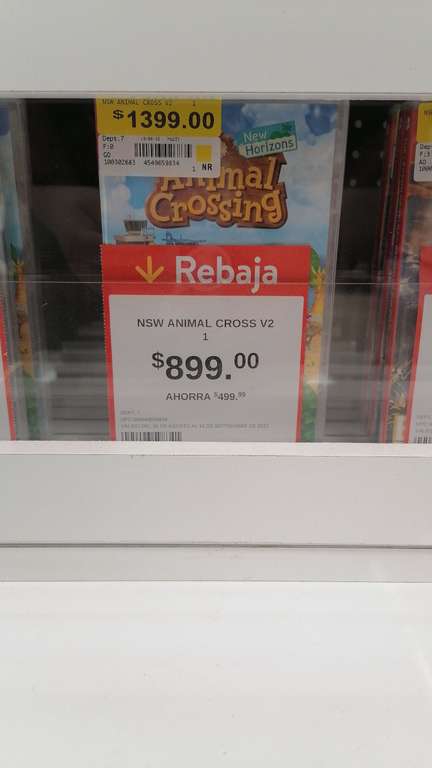 Animal Crossing - Nintendo Switch (Walmart Navojoa, Sonora) 
