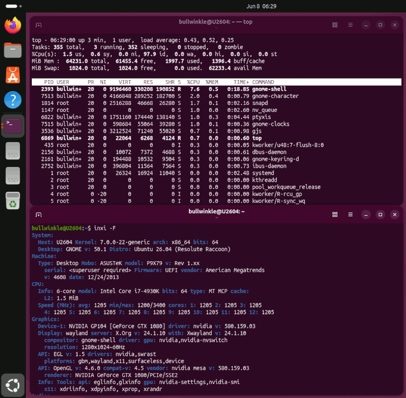U2604 RAM Usage