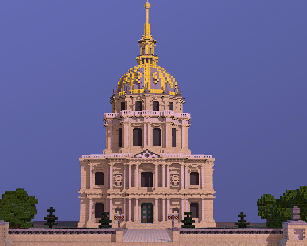 Dome des Invalides (real scale reproduction) - Creative Mode