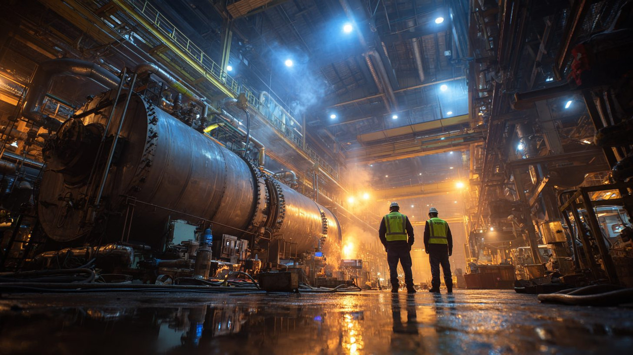 Обслуживание промышленного чиллера специалистами