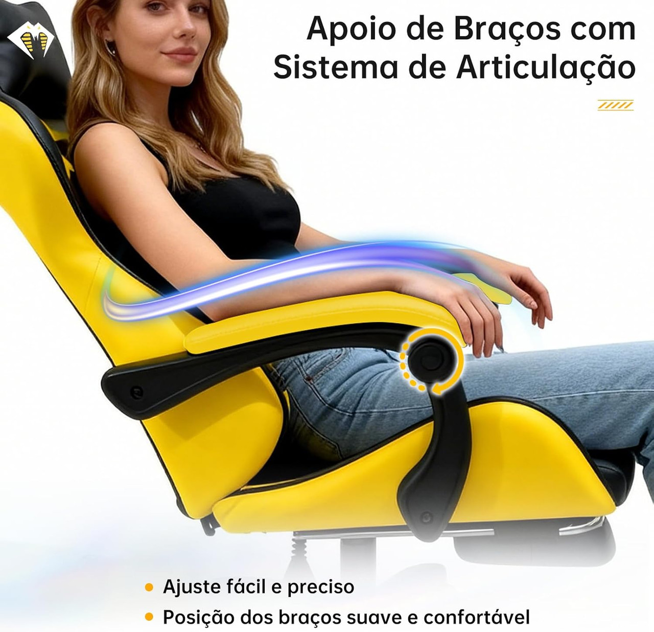 Cadeira Ergon\u00f4mica Modelo 2