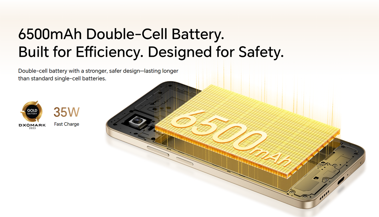 Honor X7D 4G 256GB 8GB RAM Meteor Silver mobilaty Mobilaty