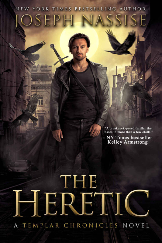 The cover for The Heretic