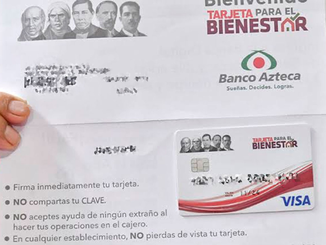 Tarjetas del Bienestar están siendo usadas por los narcos para lavar dinero