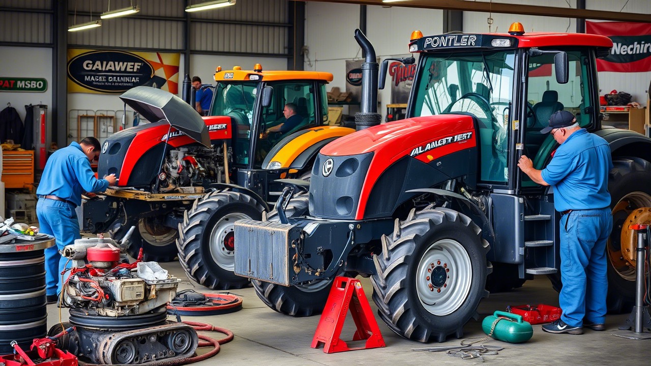 техническое обслуживание тракторов