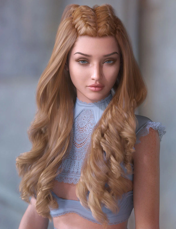 Halley Hair for Genesis 9