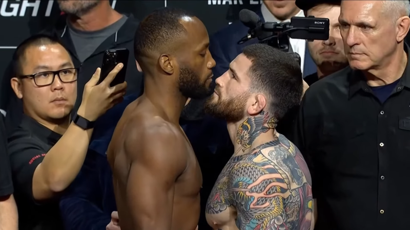 Кантар преди UFC Fight Night: Едуардс - Брейди