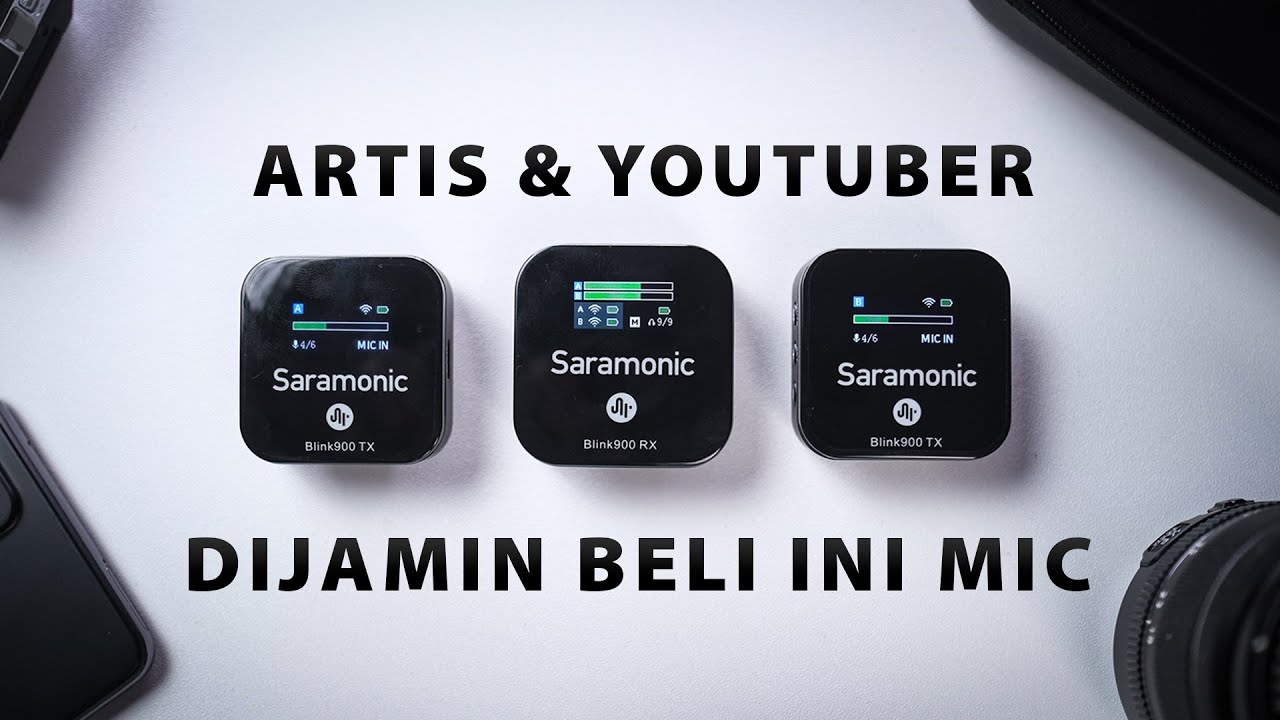 jual Saramonic Blink 900 S2 Ultracompact Dual-Channel Wireless Microphone malang surabaya