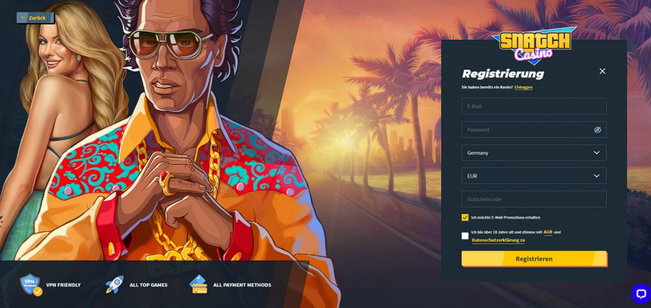 Snatch Casino Treuevorteile Cashback Und Spielboni