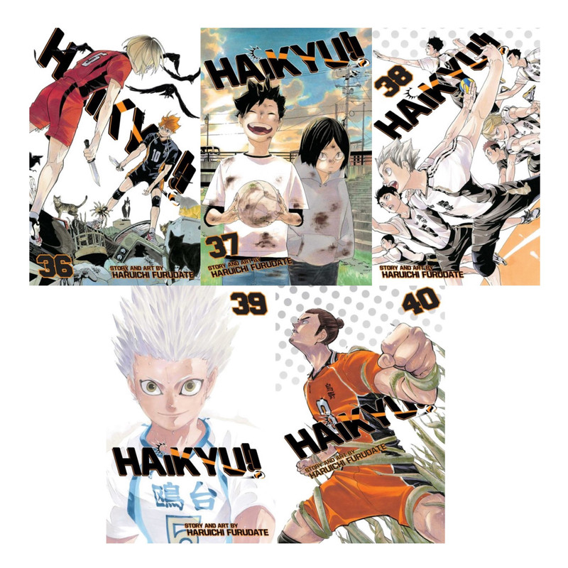 MANGA Haikyu 36-40 TP