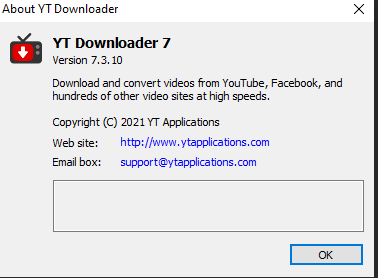 YT Downloader 7.3.11 7310