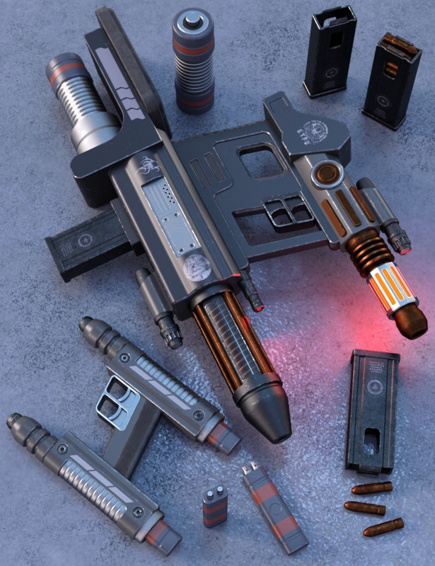 sci fi dual weapons 00 main daz3d