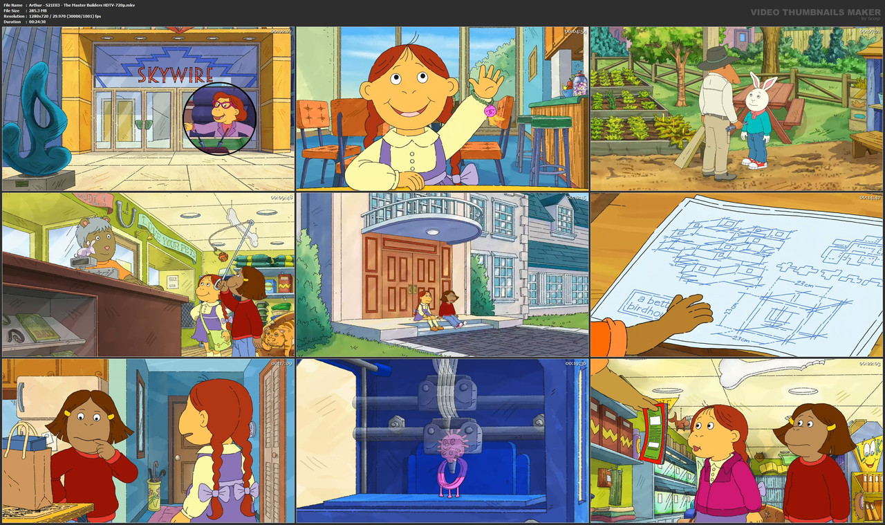 Arthur - S21E03 - The Master Builders HDTV-720p.mkv
