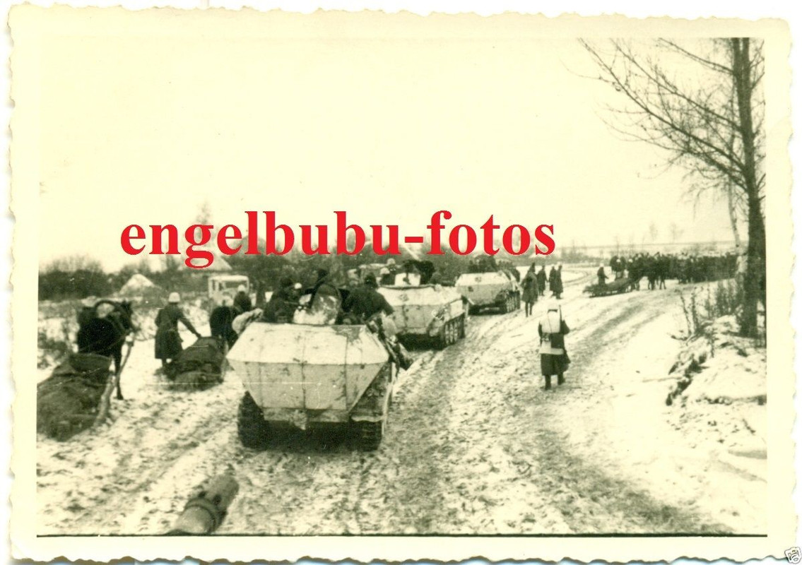 Sd.Kfz - Schützenpanzerwagen - KOLONNE - WINTER-
