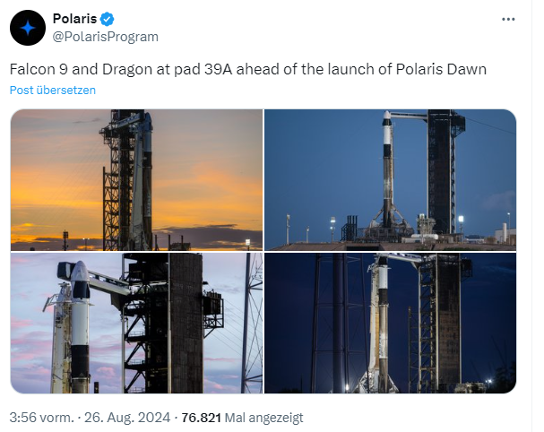 SpaceX Polaris Dawn-Mission