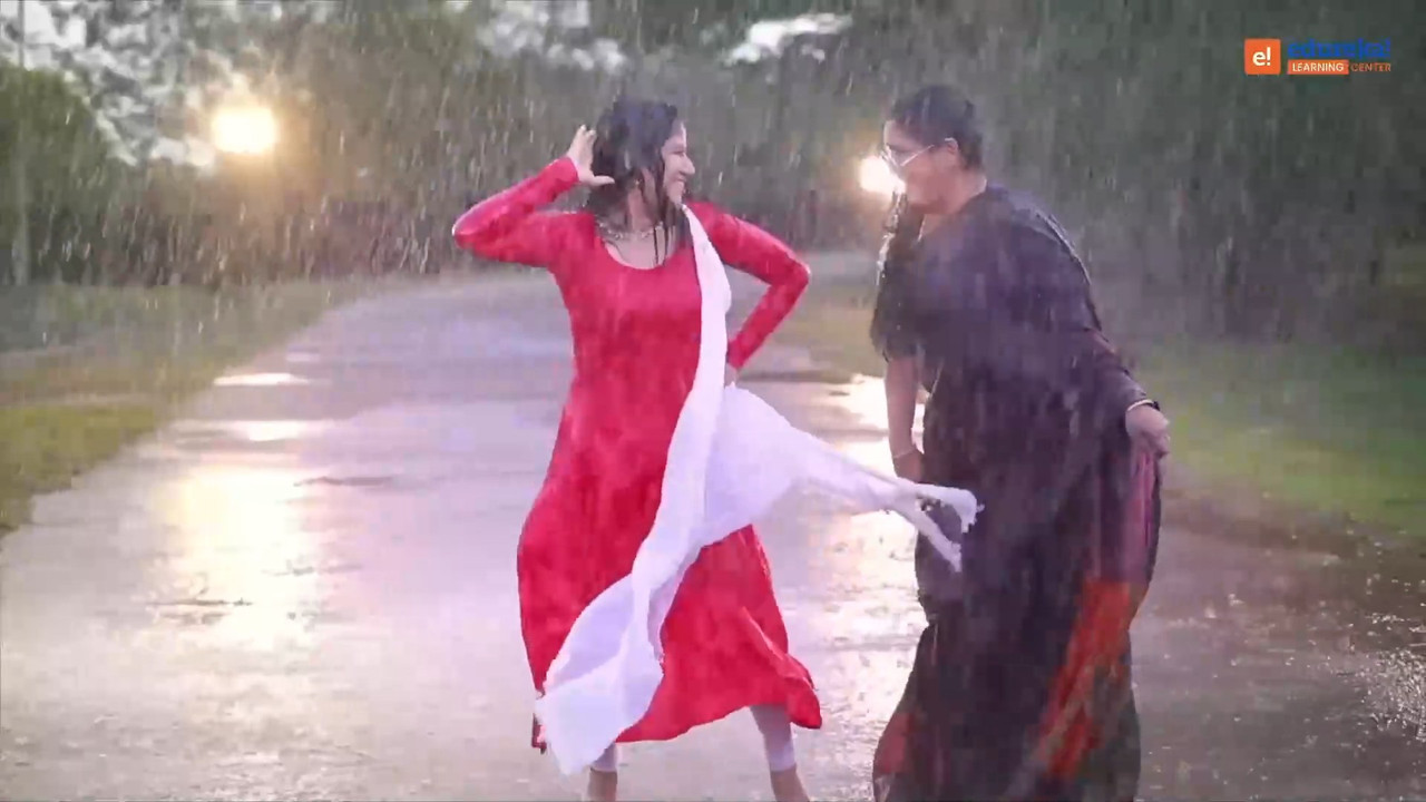 Praveena sexy rain wet scene from serial.mkv_snapshot_01.50.487
