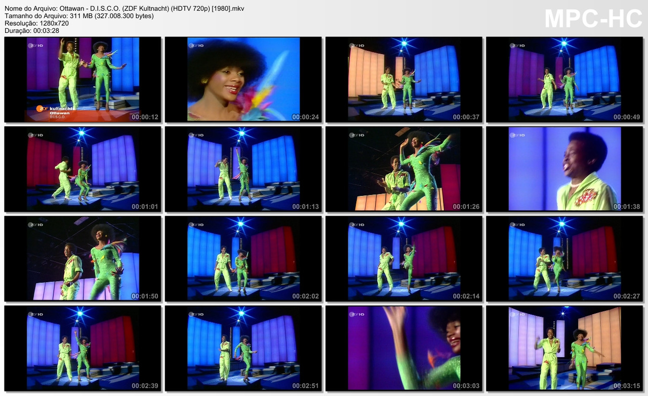 Ottawan - D.I.S.C.O. (ZDF Kultnacht) (HDTV 720p) [1980]