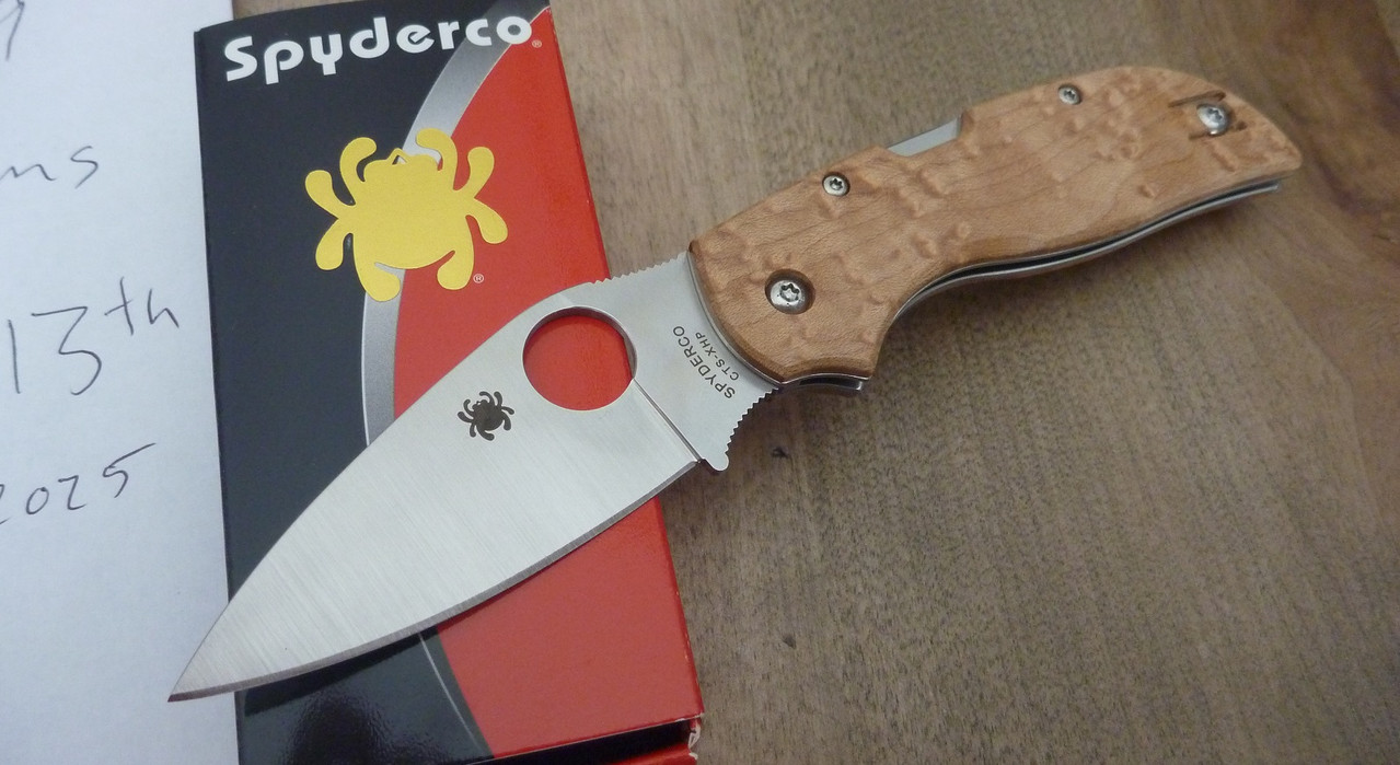 Spyderco Chap be maple