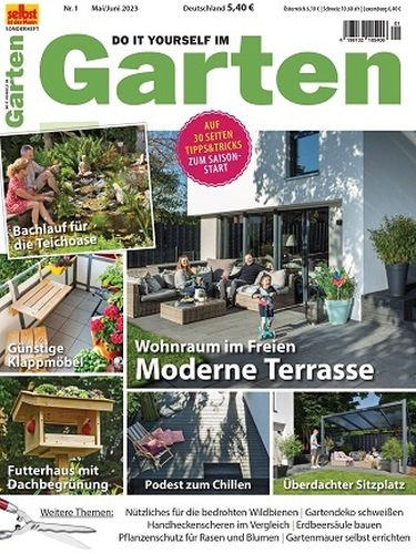 Cover: Selbst ist der Mann Heimwerkermagazin Sonderheft Garten No 01 2023