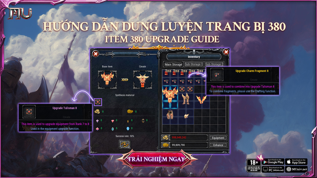 Thăng cấp trang bị