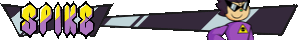 dimensional deep end spike blinkie
