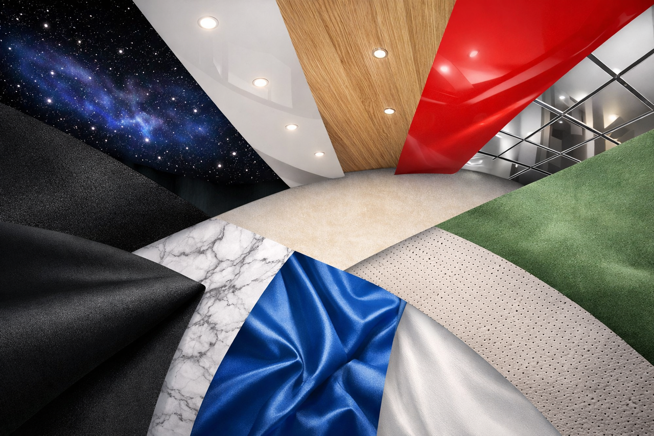 Тканевый потолок